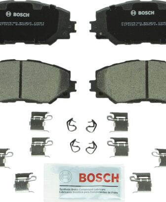 BOSCH BC1210 QuietCast Premium Ceramic Disc Brake Pad Set - Compatible with Select Lexus HS250h; Pontiac Vibe; Scion xB, xD; Toyota Corolla, Matrix, Prius V, RAV4; FRONT
