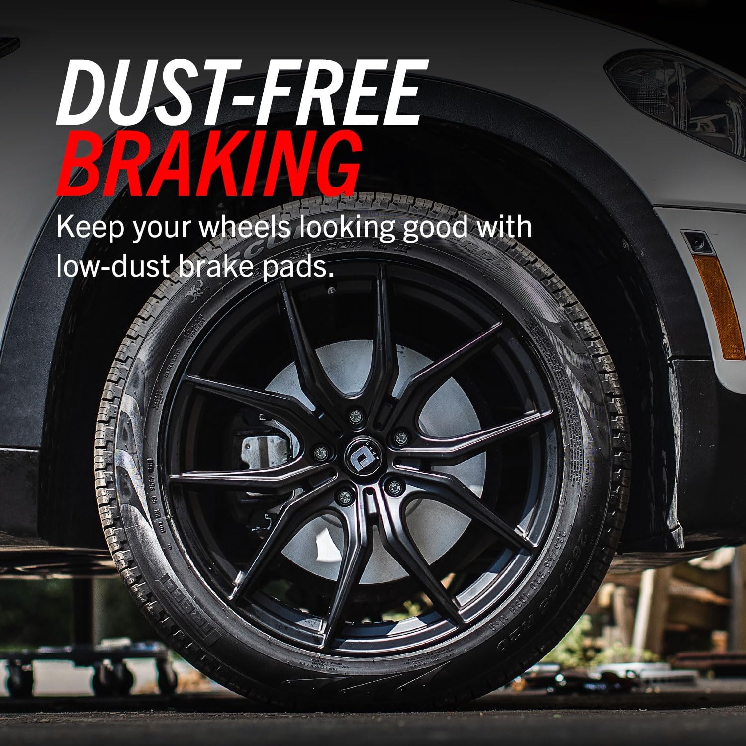 PowerStop Front Brake Kit for Nissan Kicks 2021-24 | Nissan Sentra 2020-25 - Z17 Ceramic Brake Pads + Fully Coated Disc Rotors Replacement, CRK9181 - Image 2