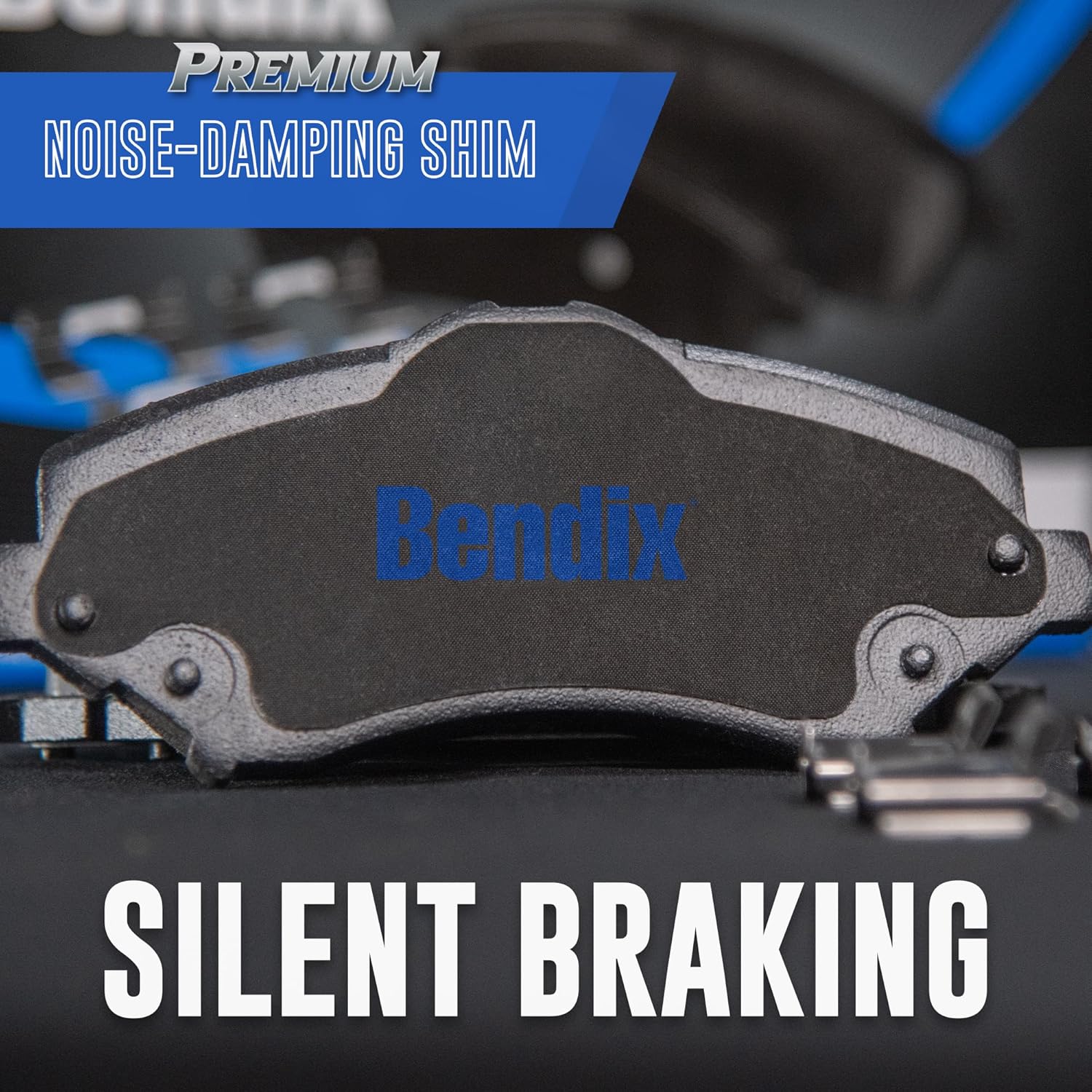 Bendix Premium SBC1169A Ceramic Front Brake Pads for Buick Enclave 2017-2008, Chevrolet Traverse 2017-2009, GMC Acadia 2016-2007, Acadia Limited 2017, Saturn Outlook 2010-2007 - Image 5